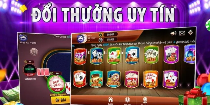 Tiêu chí lựa chọn top 10 game bài đổi thưởng hot nhất