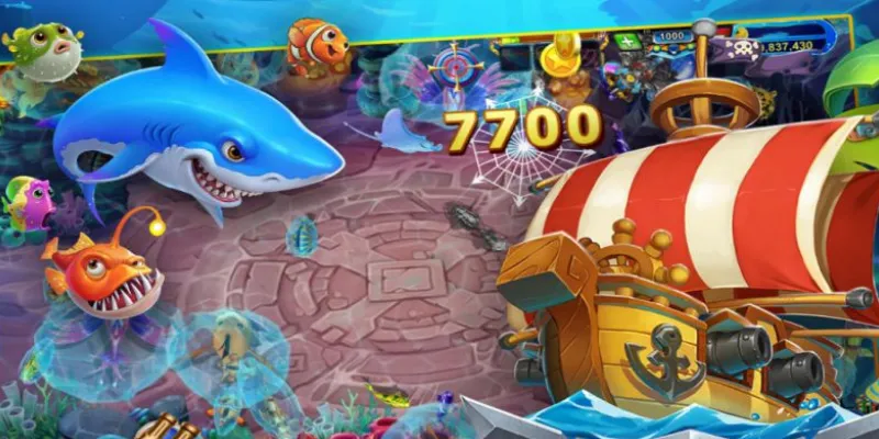 Các loại cá và mức thưởng trong game